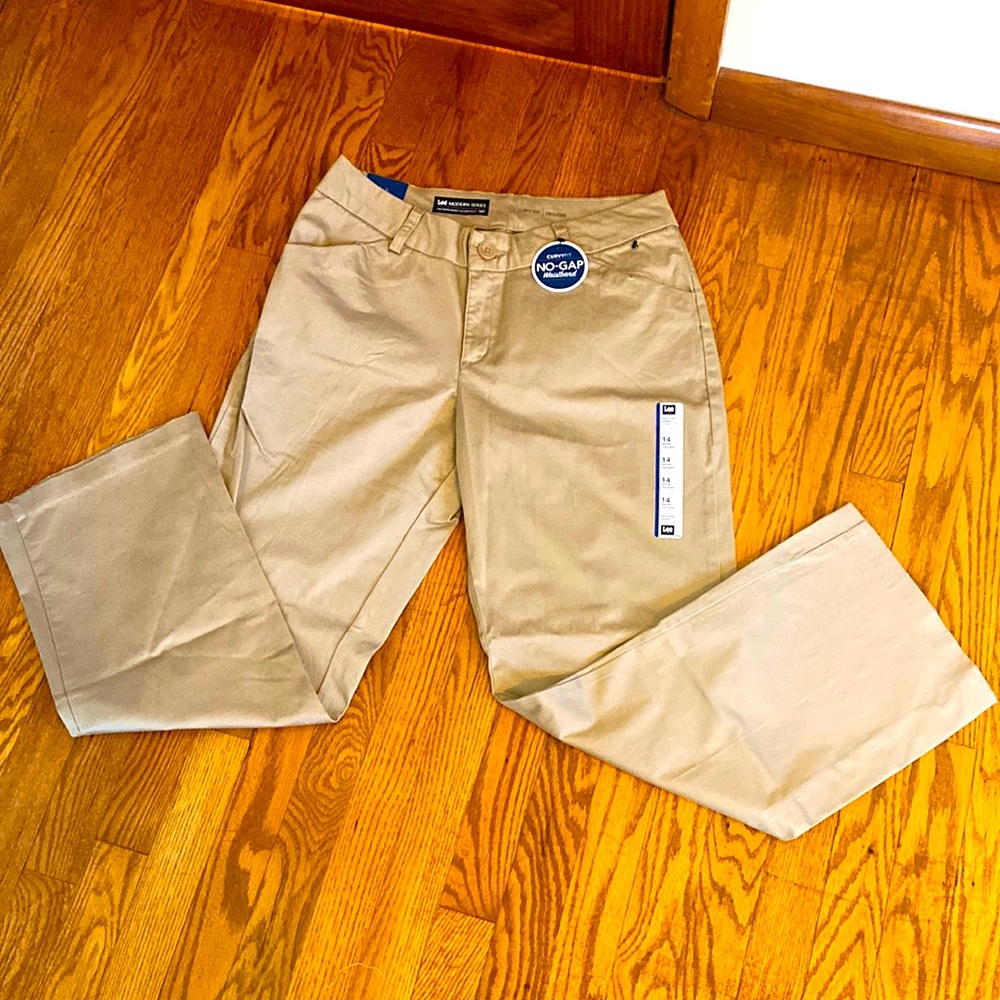 Lee Modern Series Curvy Fit Trousers, Size 14 SHORT, NWT